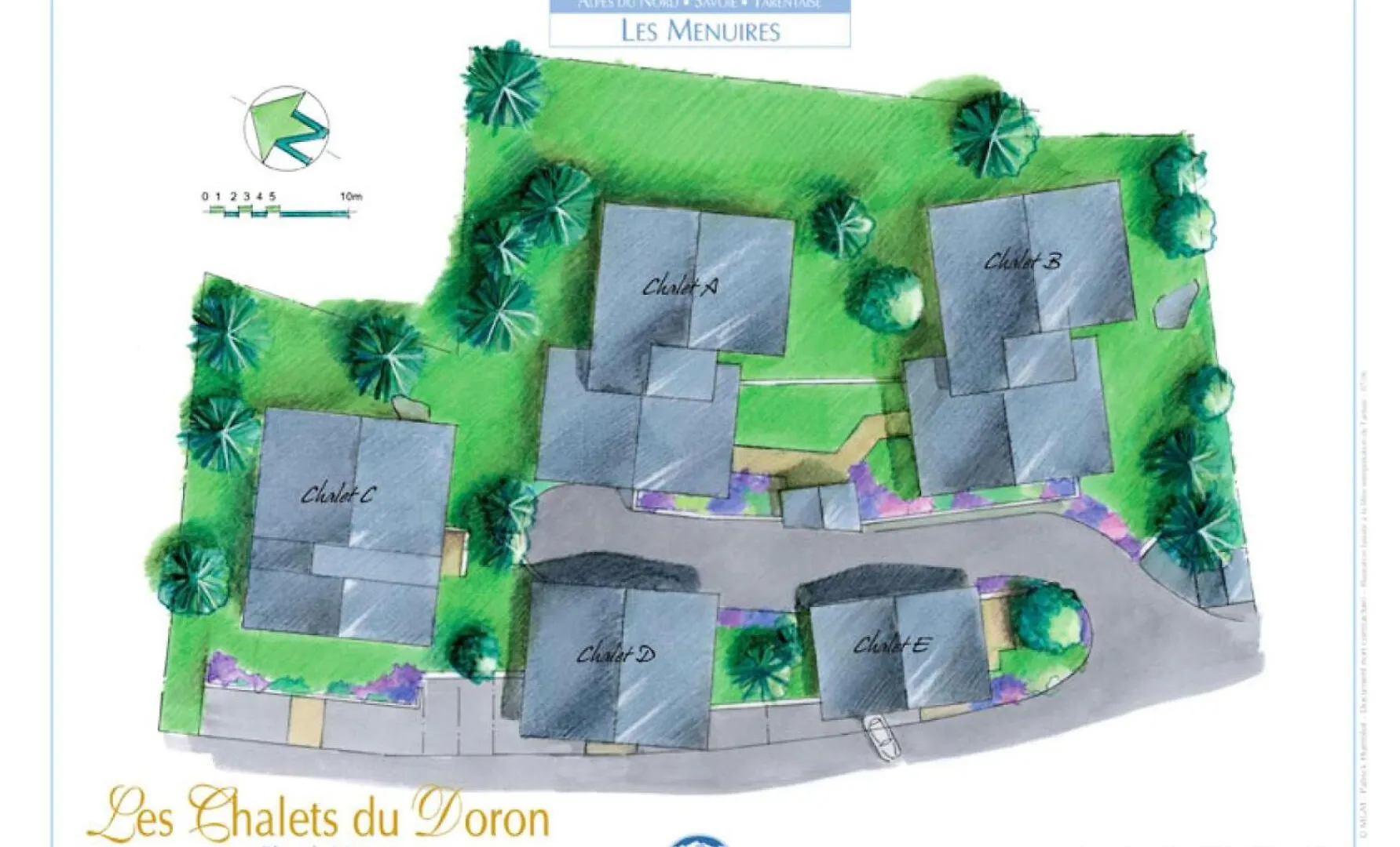Apartment Les Chalets Du Doron - Bel Appartement Proche Des Menuires Mae-6184 Praranger